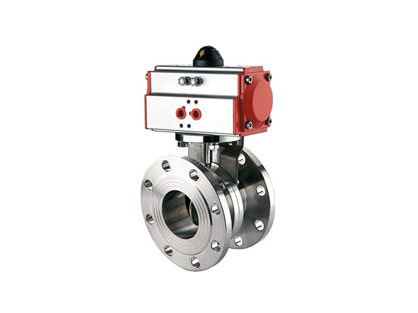 D643W氣動三偏心法蘭蝶閥